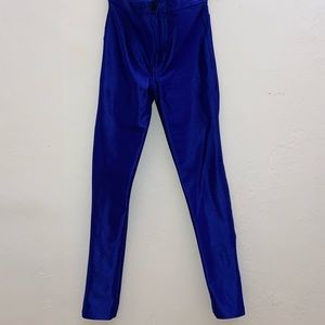 Cobalt Blue Disco Pants American Apparel